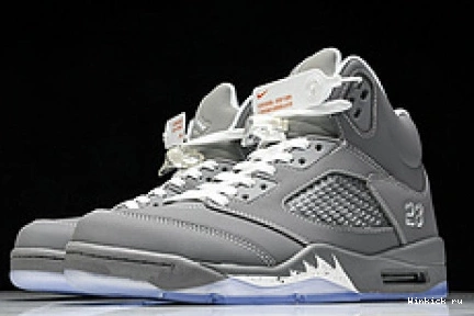5 Jordan 'Wolf Retro Grey' 0830